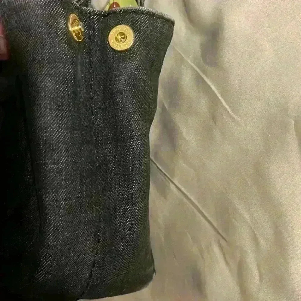 Prada Canapa Denim Tote w/Strap and Authenticity Card - Picture 12 of 13
